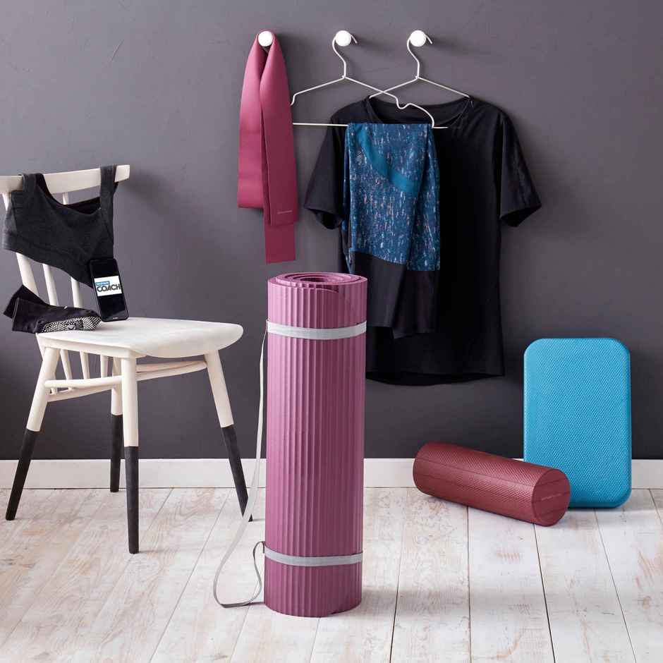 Decathlon Domyos Resistance Band Pilates | Pink | Medium 6 lb/3 kg