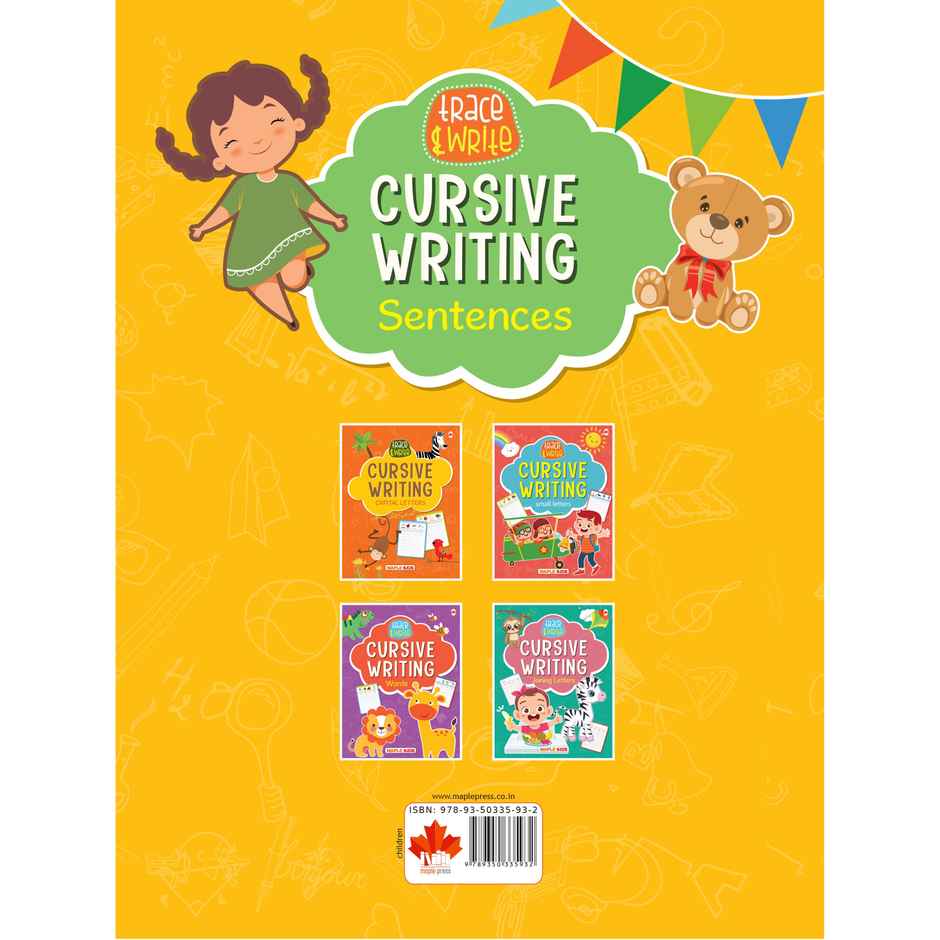 Cursive Writing Book | Sentence | Practice | | Learn and Practice | Handwriting Practice Books