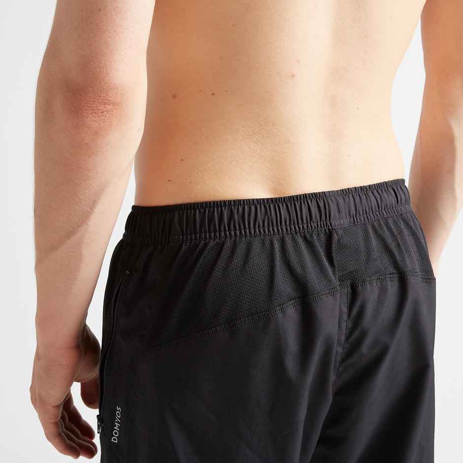 Decathlon | Domyos Men's Quick Dry Zip Pocket Gym Trackpant | Black - L