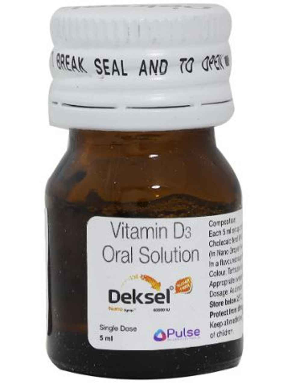 Deksel AD Nano 60000 IU Vitamin D3 Sugar Free Syrup
