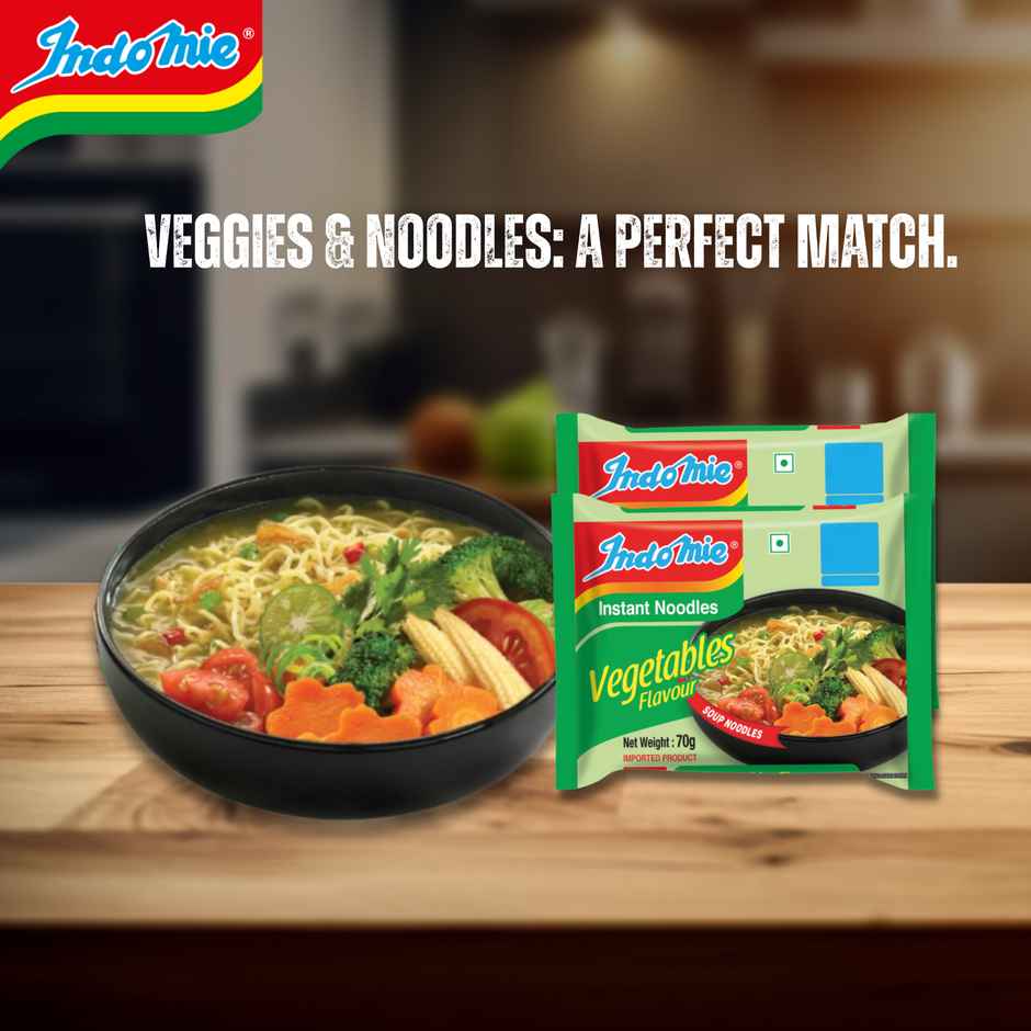 Indomie Instant Noodles Vegitable Flavour Family Packs