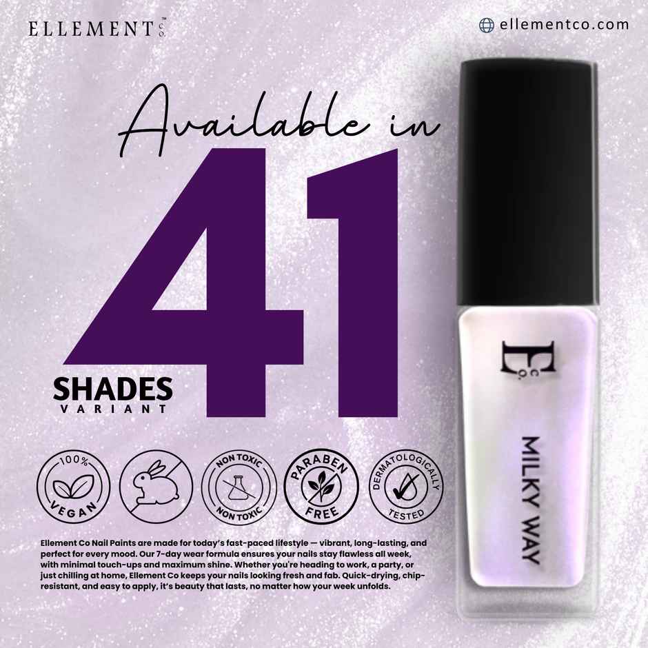 Ellement Co. Nail Polish - Milky Way