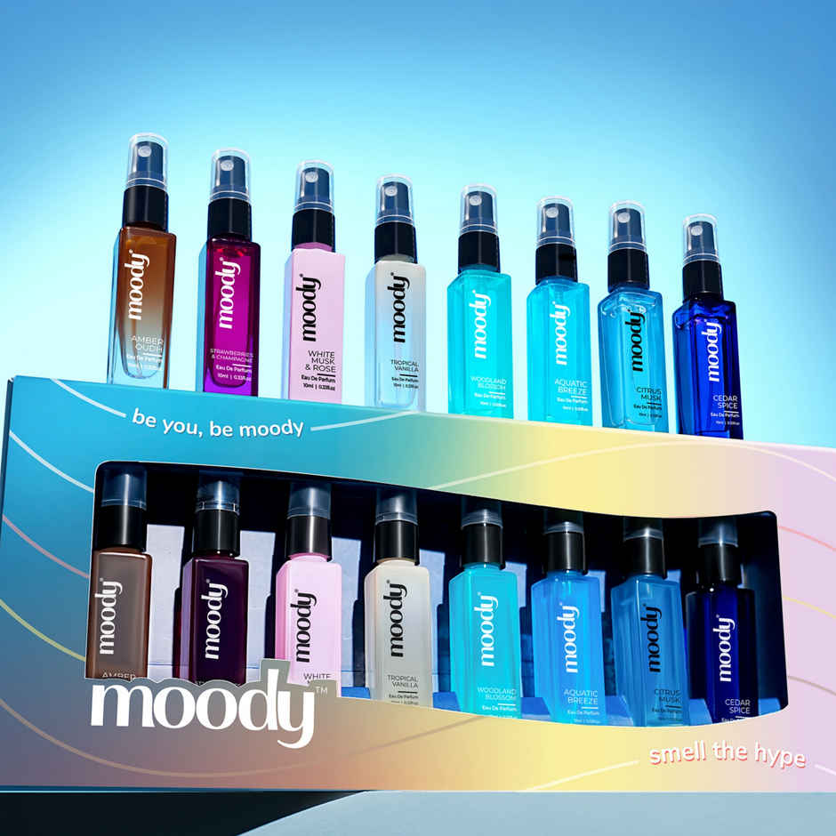 Moody Premium Perfume Gift Set Of 8 In 1 Fragrances