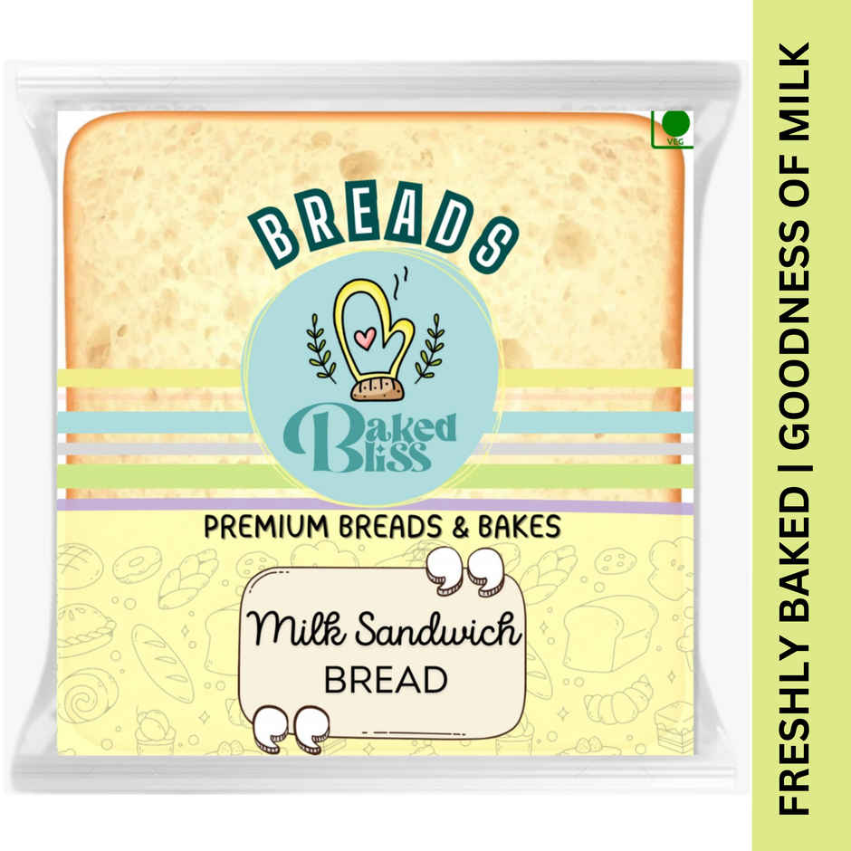 Baked Bliss Premium Milk Sandwich Bread