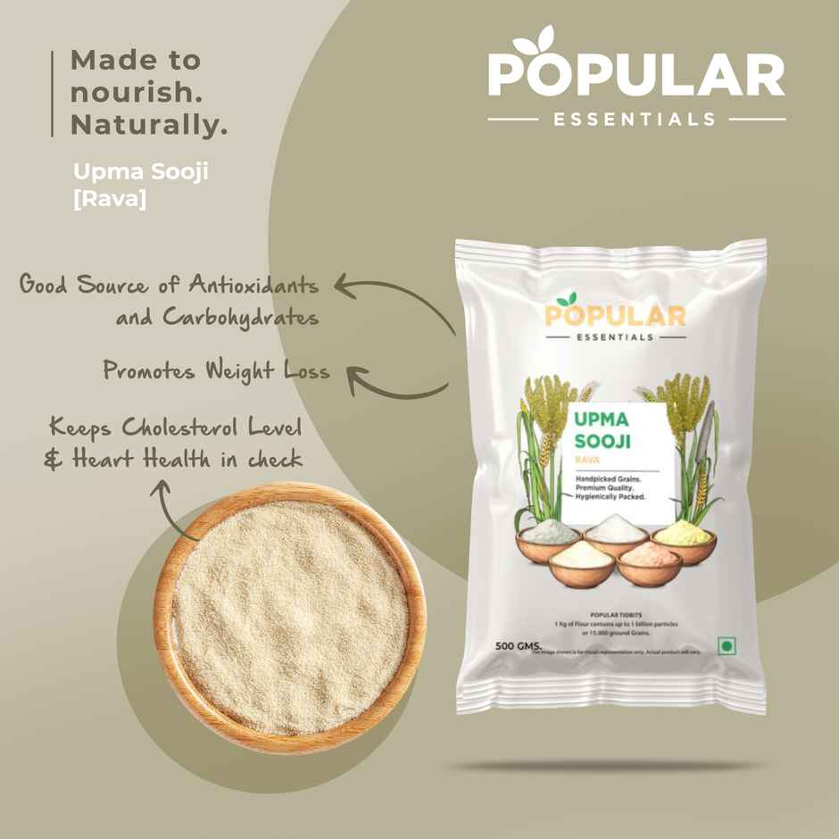 Popular Essentials Upma Sooji