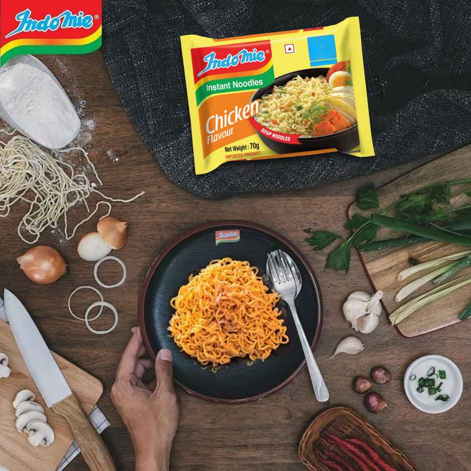 Indomie Instant Noodles Chicken Flaviur Family Packs