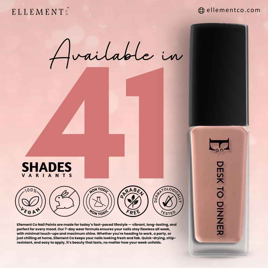 Ellement Co. Nail Polish - Desk to Dinner