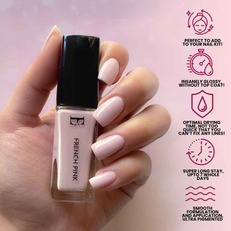 Ellement Co. Nail Polish - French Pink