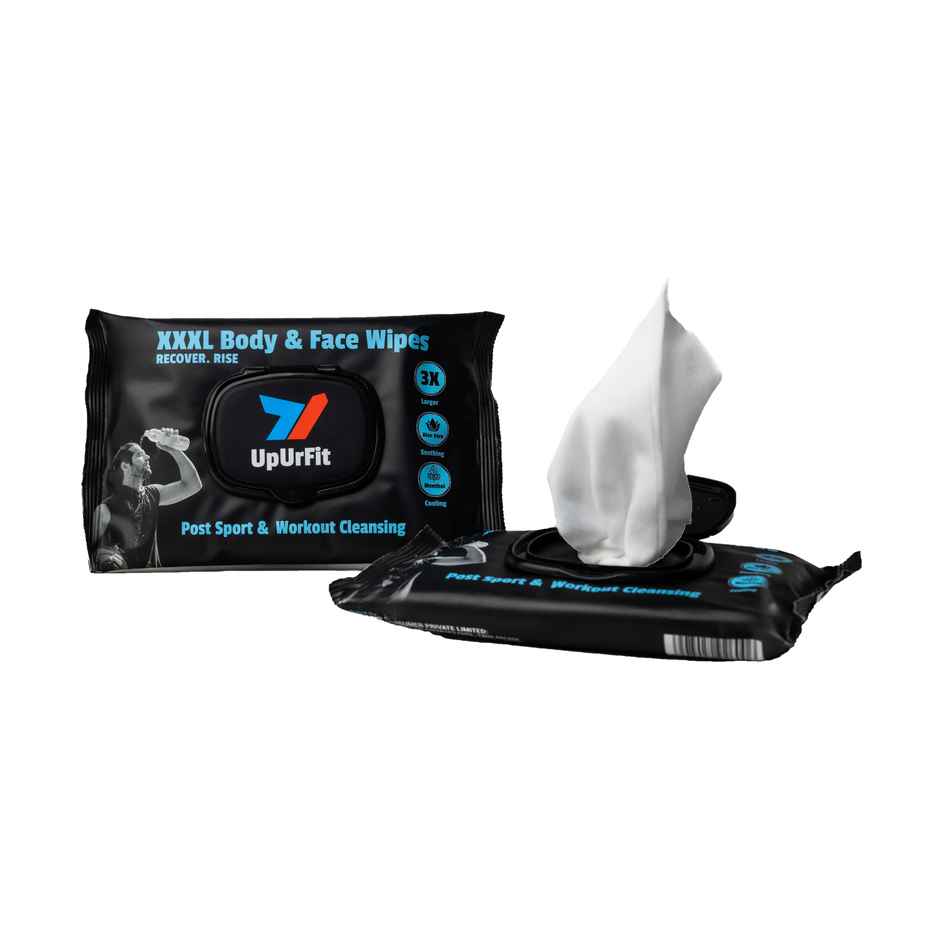 Upurfit Xxxl Body & Face Wipes | 10 Pulls Per Pack