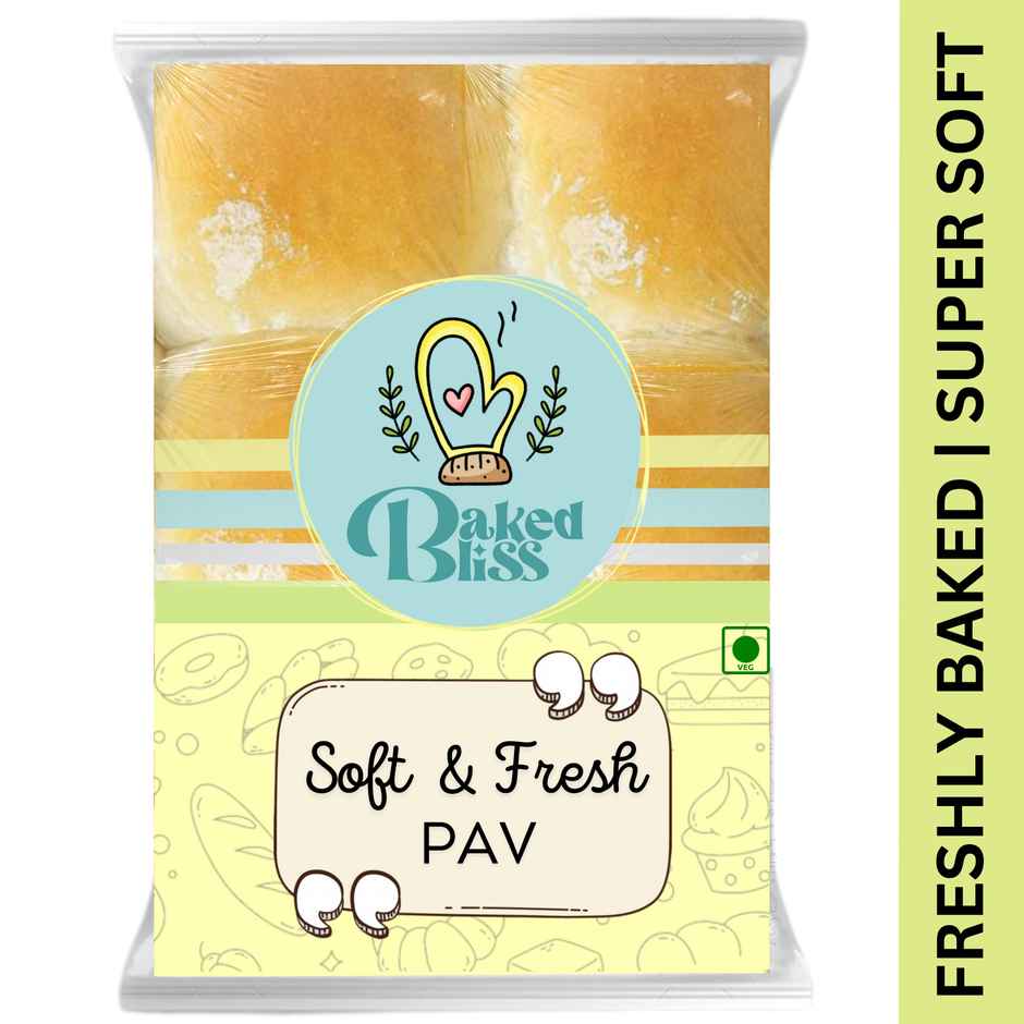 Baked Bliss Fresh & Healthy Pav