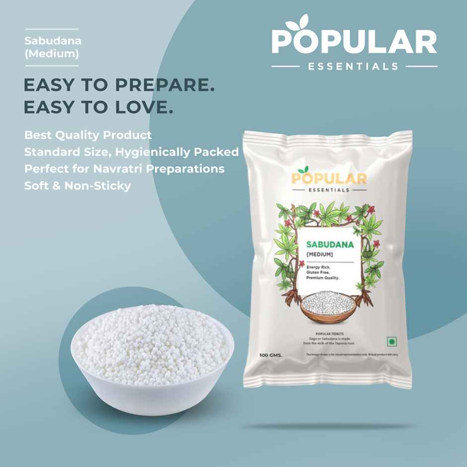Popular Essentials Sabudana Medium