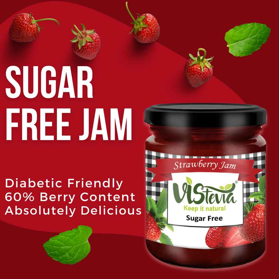 Vistevia Sugar Free Strawberry Jam