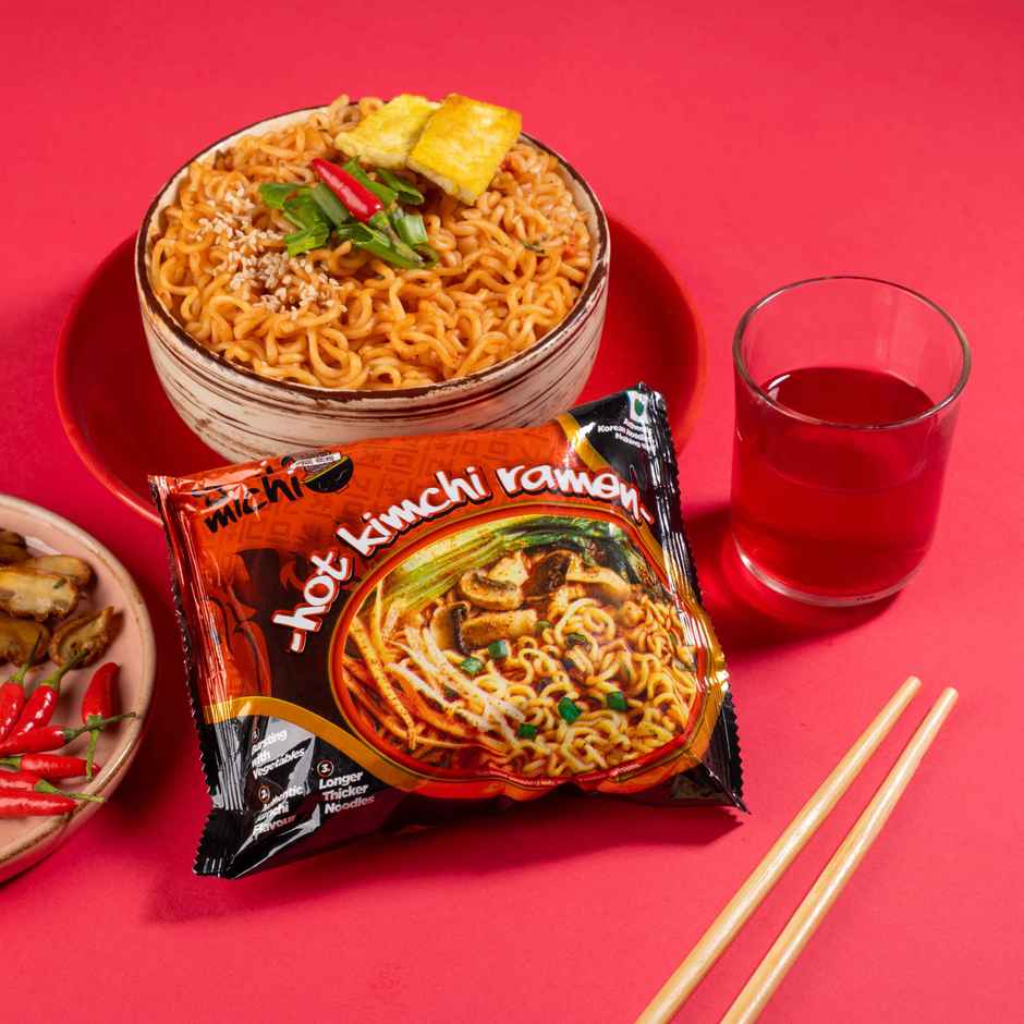 Gimi Michi Korean Kimchi Ramen Instant Noodles