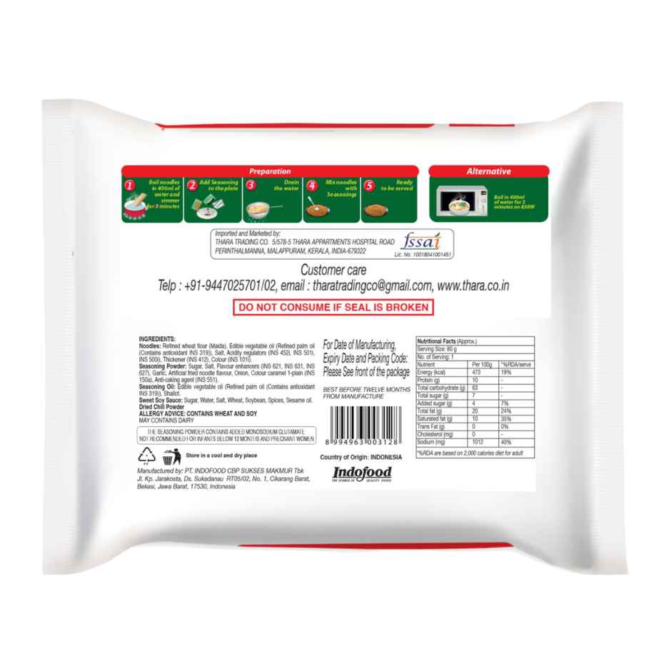 Indomie Mi Goreng Fried Noodle Flavour