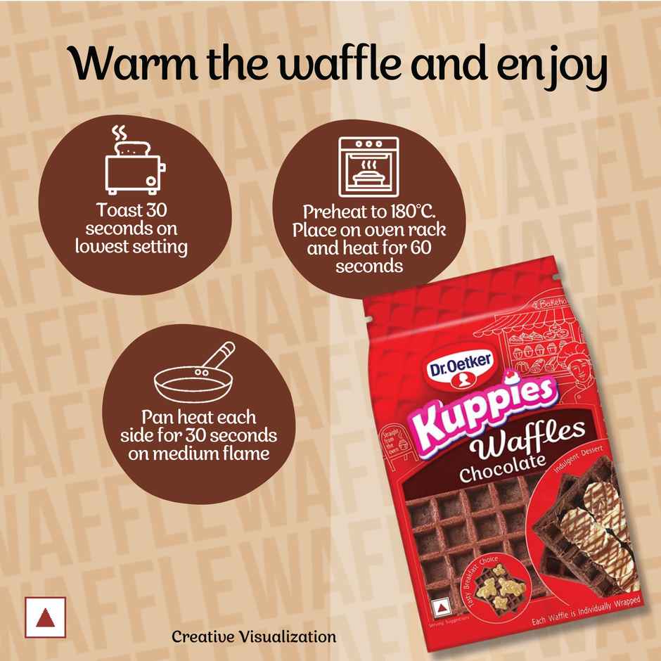 Dr. Oetker Soft Waffles Chocolate Combo