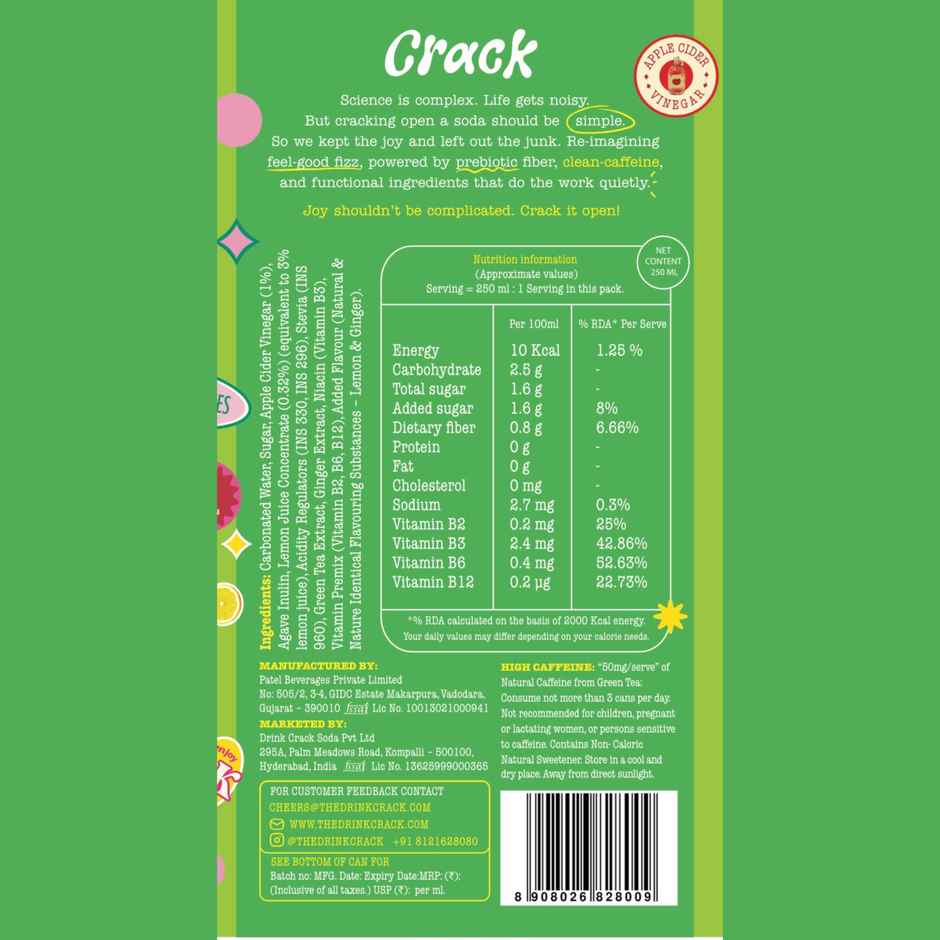 Crack Ginger Lemon Drink