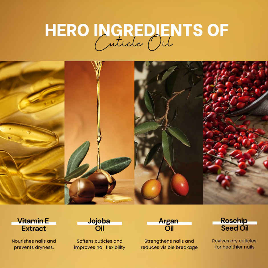 Ellement Co. Cuticle Oil | Nail Nourishing Care | Hydrates Cuticles | Healthy Nail Growth