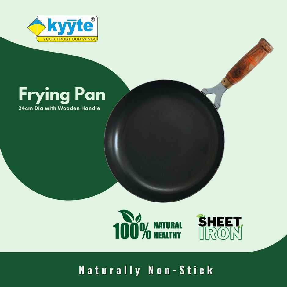 Kyyte Ironium Alloy Fry Pan 24 Cm