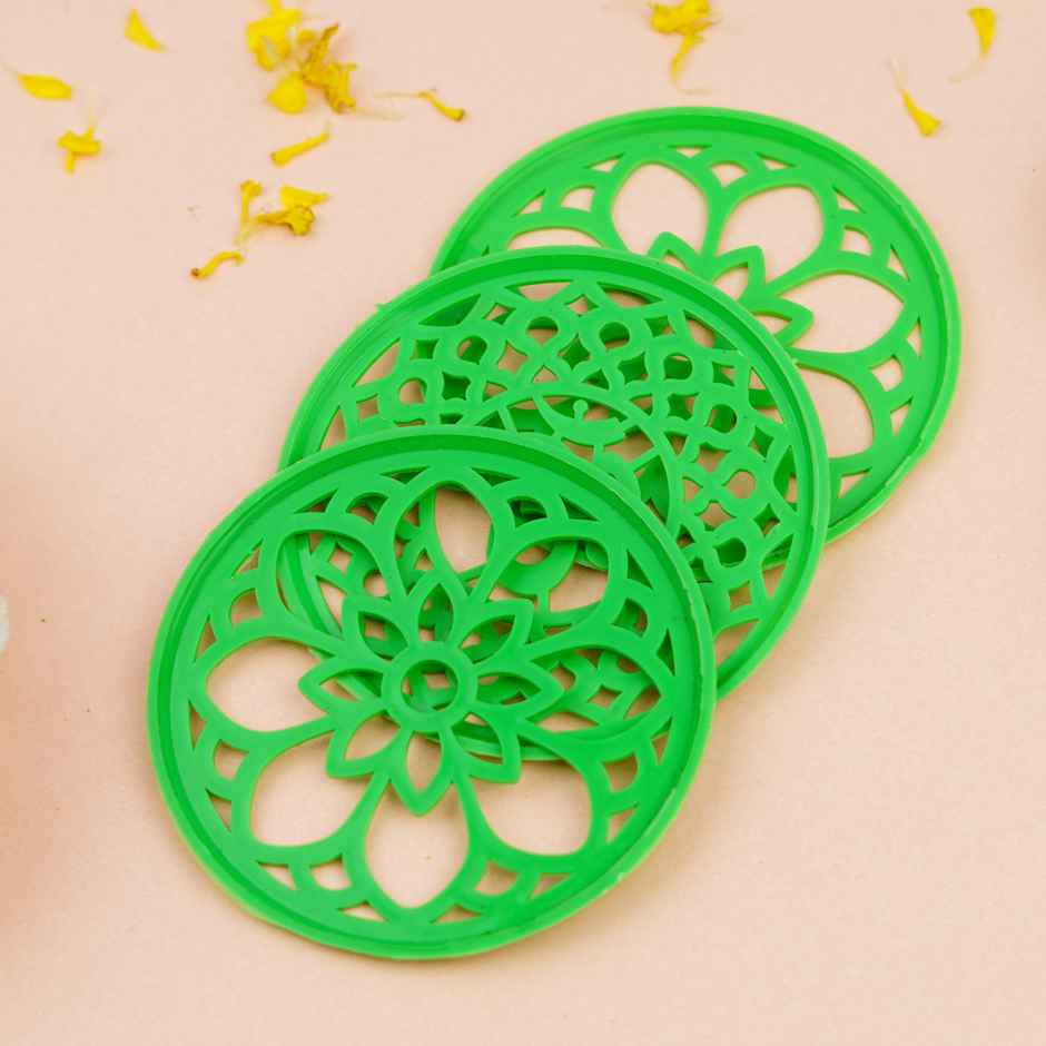 Plastic Rangoli Stencil Small | Pack Of 3 | ServDharm