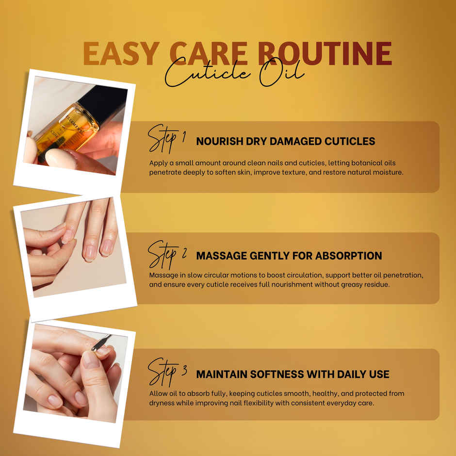 Ellement Co. Cuticle Oil | Nail Nourishing Care | Hydrates Cuticles | Healthy Nail Growth