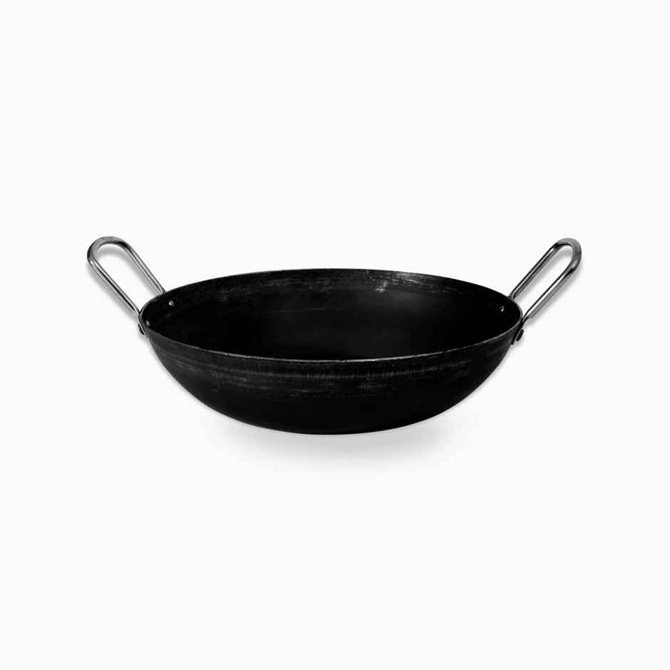 Kyyte Ironium Alloy Kadai 24 Cm With Ss Handle