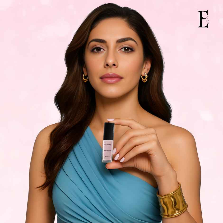 Ellement Co. Nail Polish French Pink | Office-Friendly Shade | Glossy Finish | Quick Dry