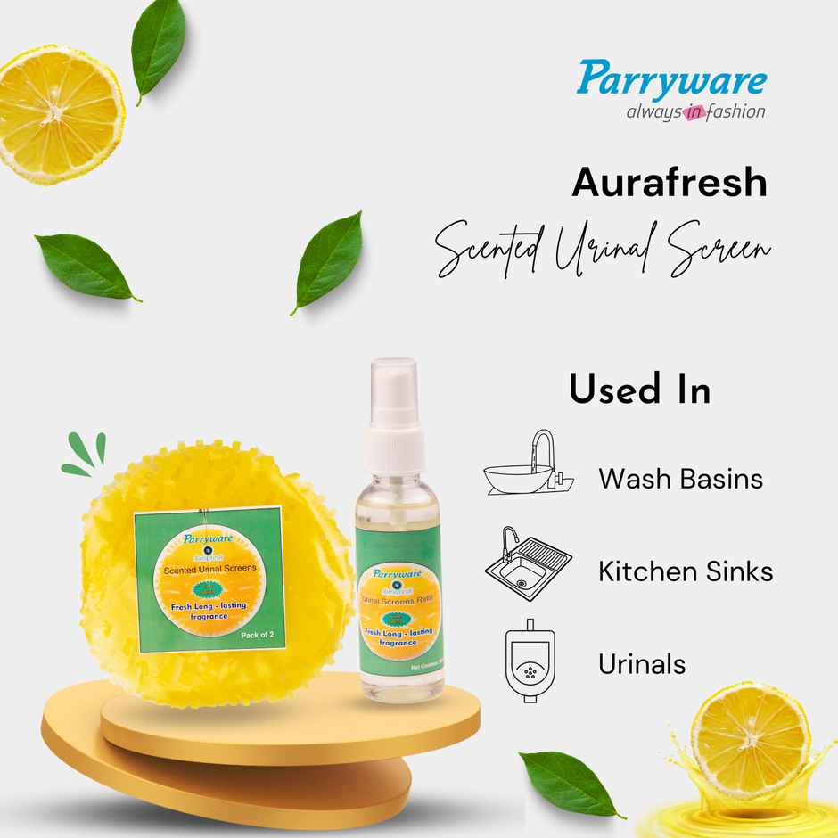 Aurafresh Scented Drain Mat Super Lime | Pack Of 5