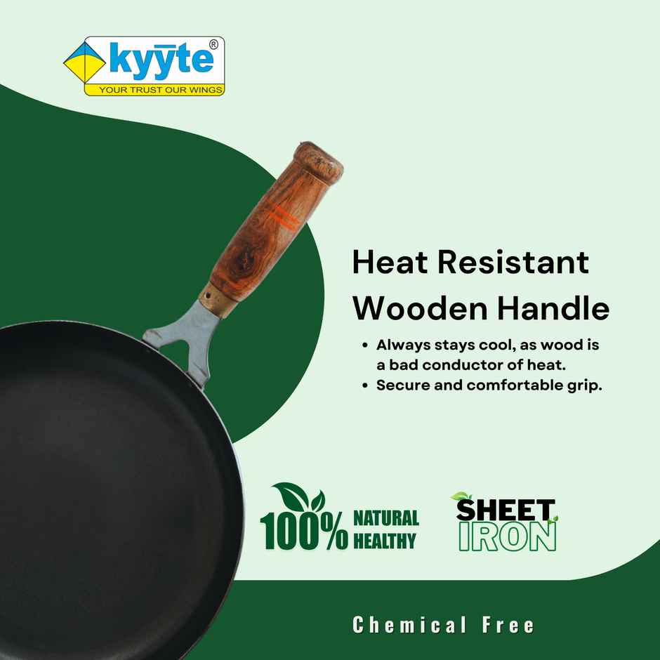 Kyyte Ironium Alloy Fry Pan 24 Cm
