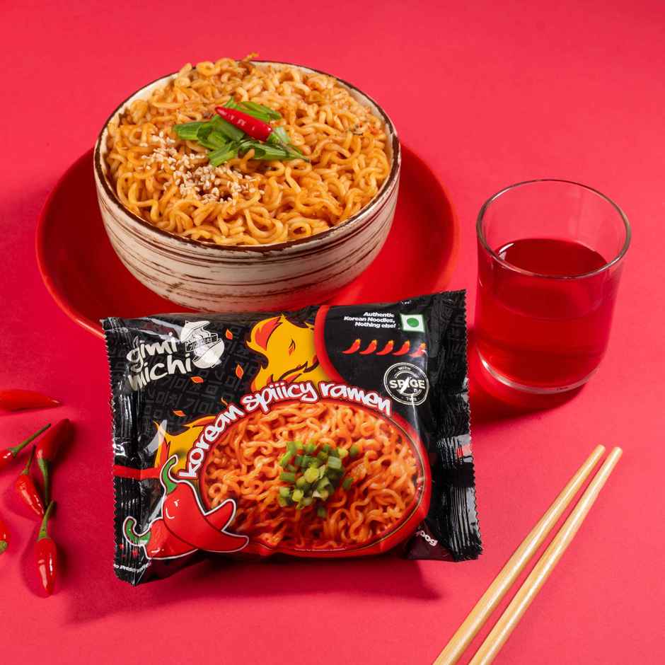 Gimi Michi Korean Spicy Ramen Instant Noodles