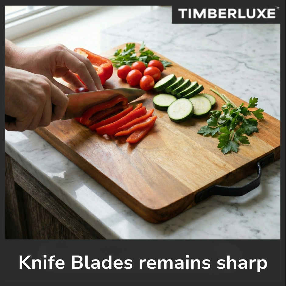 Timberluxe Neem Wood Chopping Board | 9 x 13 inch