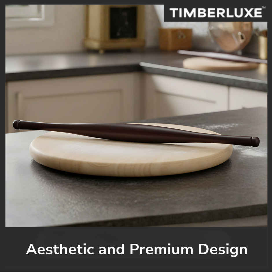 Timberluxe Dark Wood Gujarati Belan