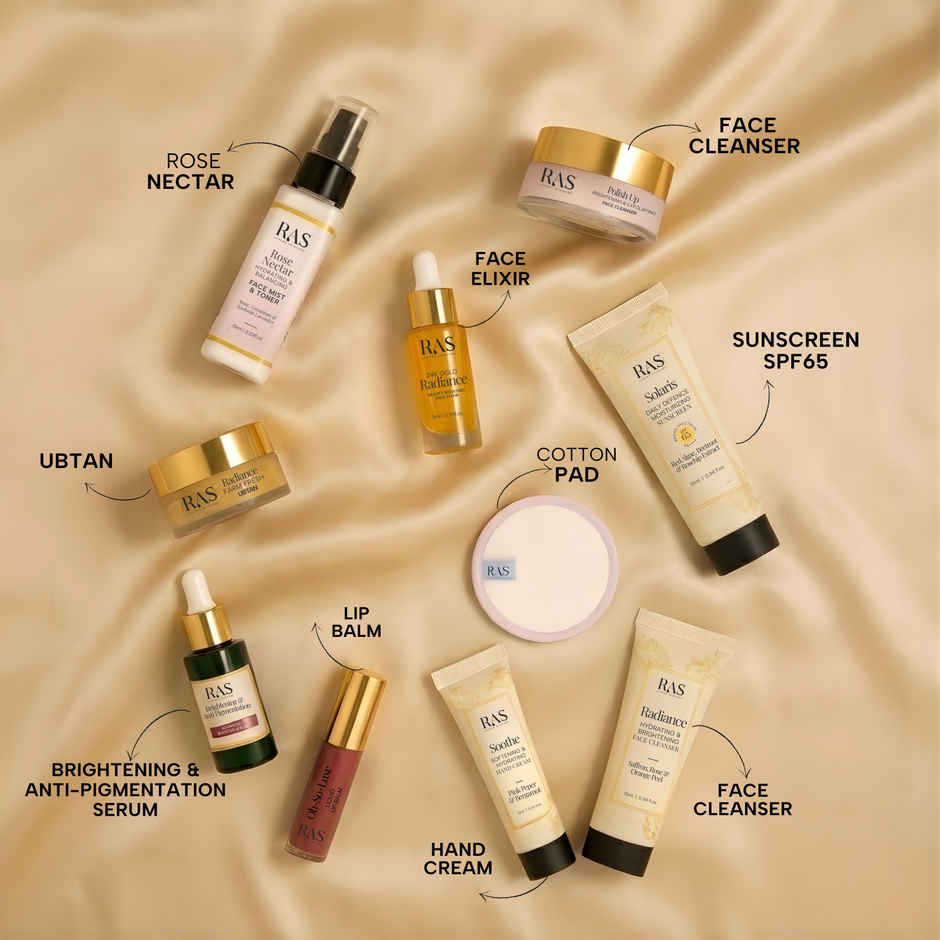 Ras Luxury Skincare Complete Radiance | Giftset for Women for Rakhi