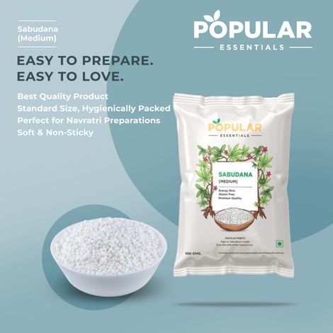 Popular Essentials Sabudana Medium
