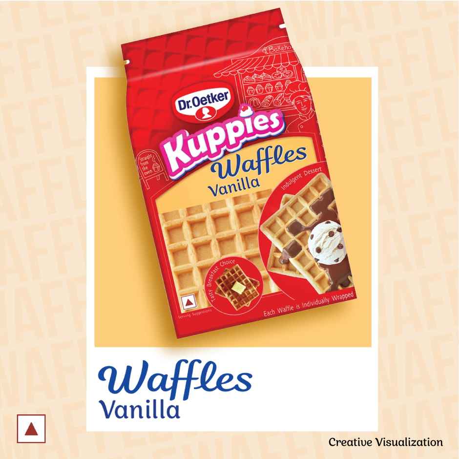 Dr. Oetker Kuppies Vanilla Waffle
