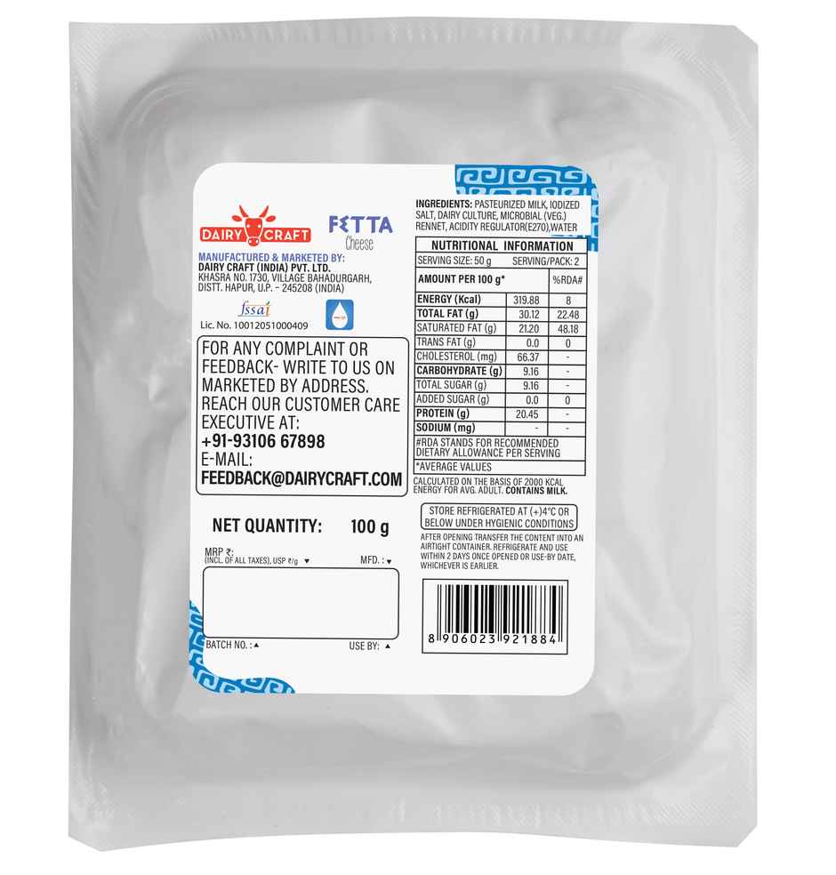 Dairy Craft Fetta Cheese