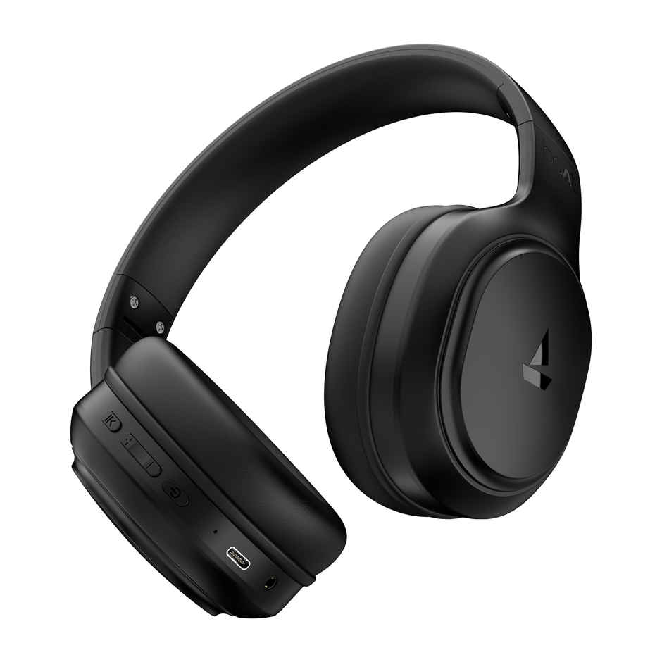 boAt Rockerz 430, 40mm Drivers Beast Mode | 40h Playback | ENx Tech | Voice Assistant | Iris Black