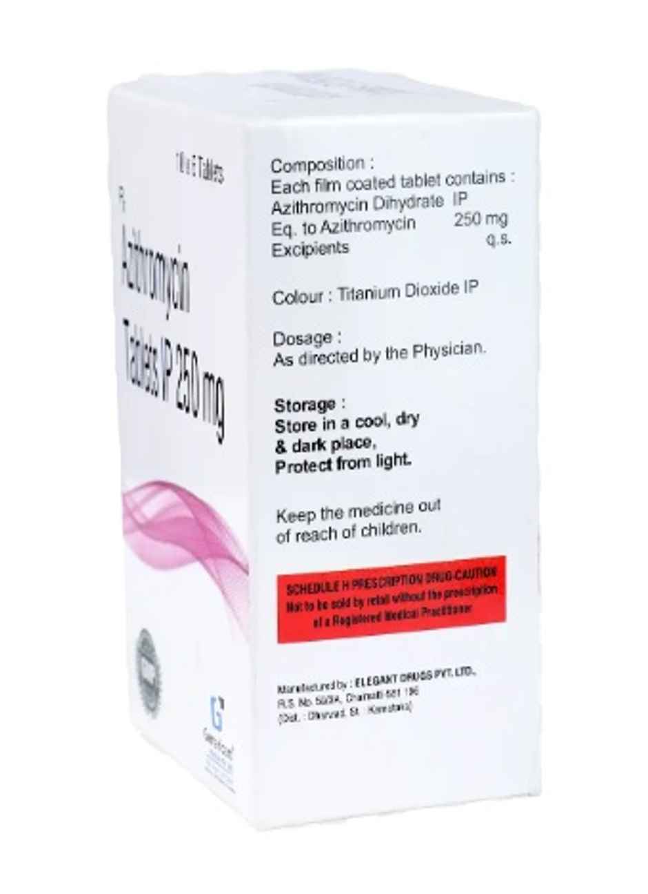 Genericart Azithromycin 250 Mg Tablet