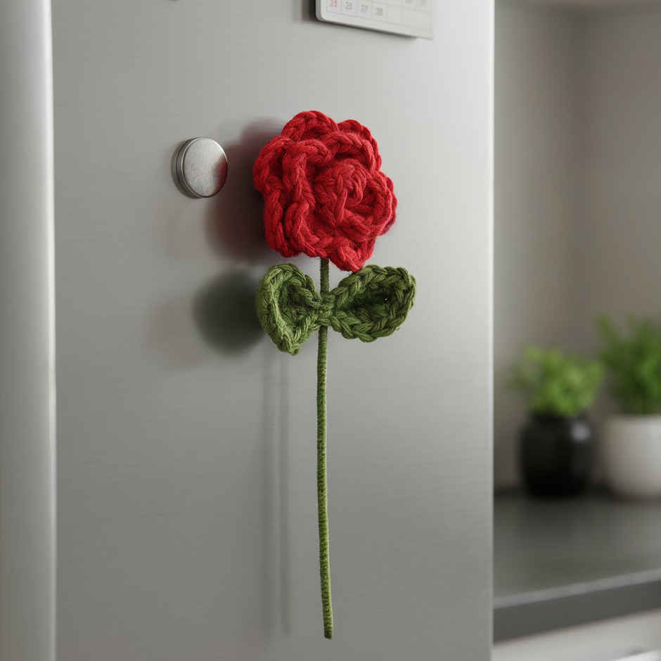 Forever Moments Mug Gift Hamper with Crochet Flower Magnet and Teddy Candle | Oye Happy