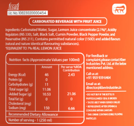 Bombay Banta Imli Chaska Soda