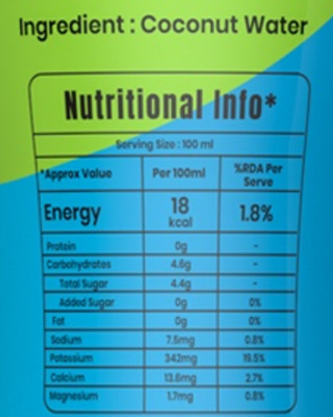 Yu 100% Natural Coconut Water | 1 L