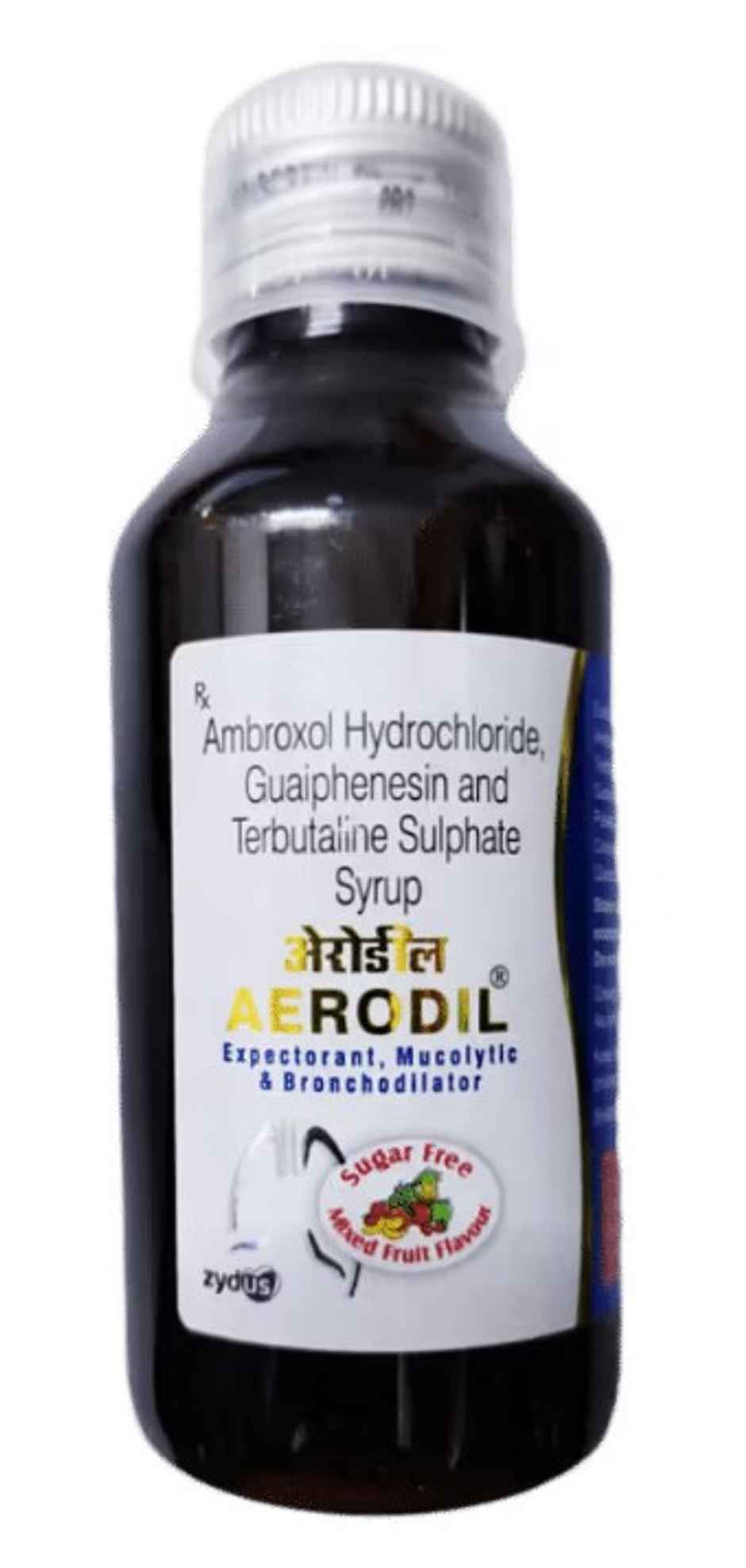 Aerodil Mixed Fruit Flavour Sugar Free Syrup