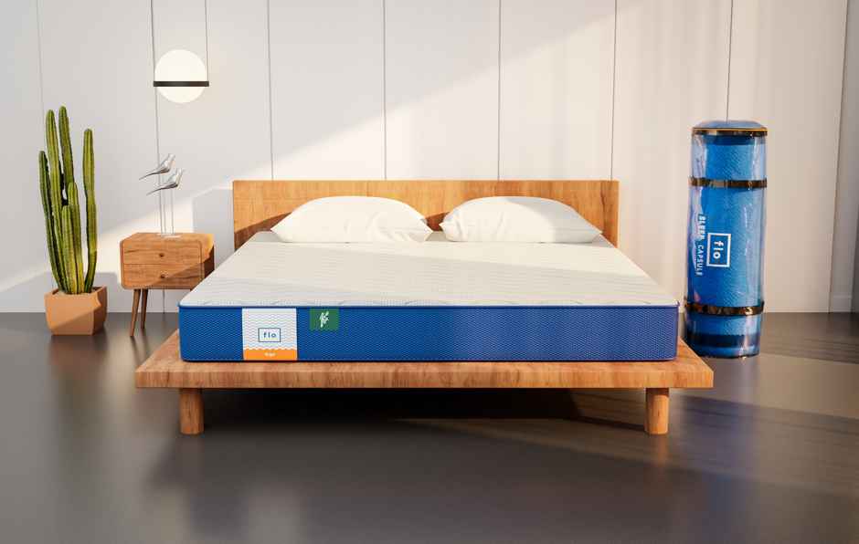 Flo Ortho Mattress Sleep Well with our Mattress | 6 inch Mattress in Single Size | 72 x 48 x 6 inch)