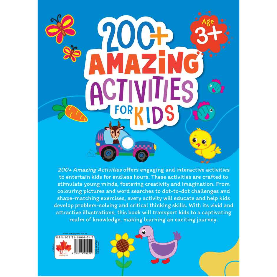 Brain Activity Book for Kids | 200+ Amazing Activities for Age 3+ | Kids Activity Book