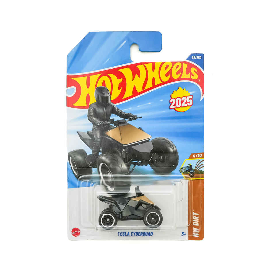 Hot Wheels Worldwide Basic Car | Hw Tesla Cyber Quad Toy Car For Kids & Collectors