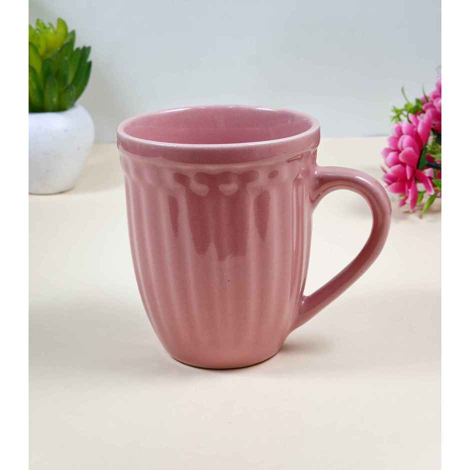 OGGN Ceramic Coffee,Tea,Milk Mug - 280 ml | Peach