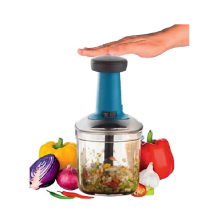 YELLOCUT Push Chopper | Light Blue