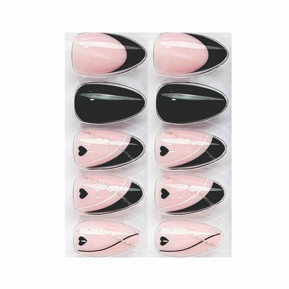 Shills Professional Reusable Almond Press On Nails | SPN-690