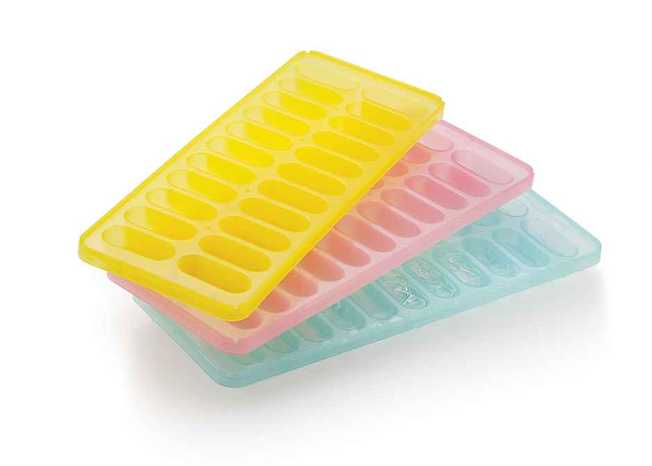 Mastercook Mini Cube Ice Trays 3 Pcs Set
