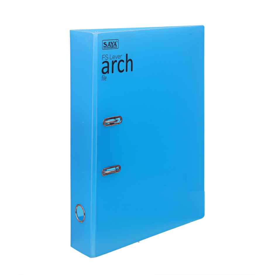 Saya Lever Arch File with Polycover - FS Size - Blue