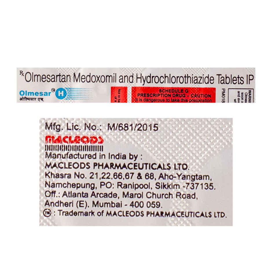 Olmesar H Tablet